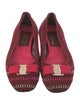Salvatore Ferragamo Bow Accents Flats