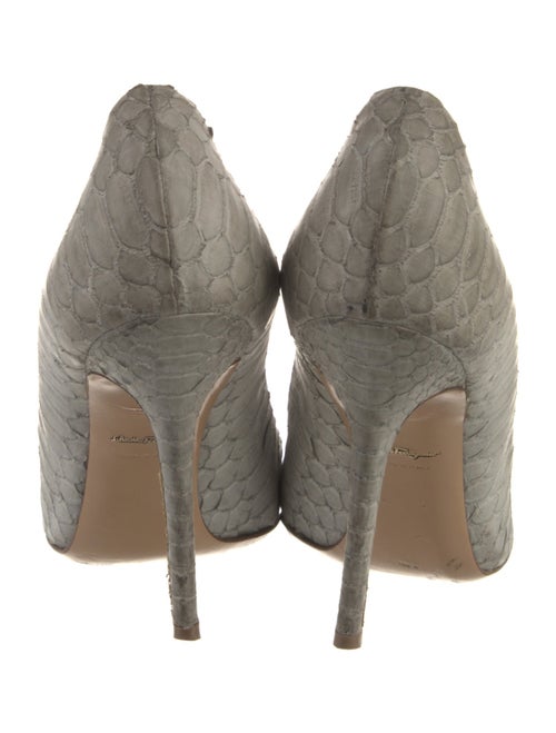 Salvatore Ferragamo Python Animal Print Pumps
