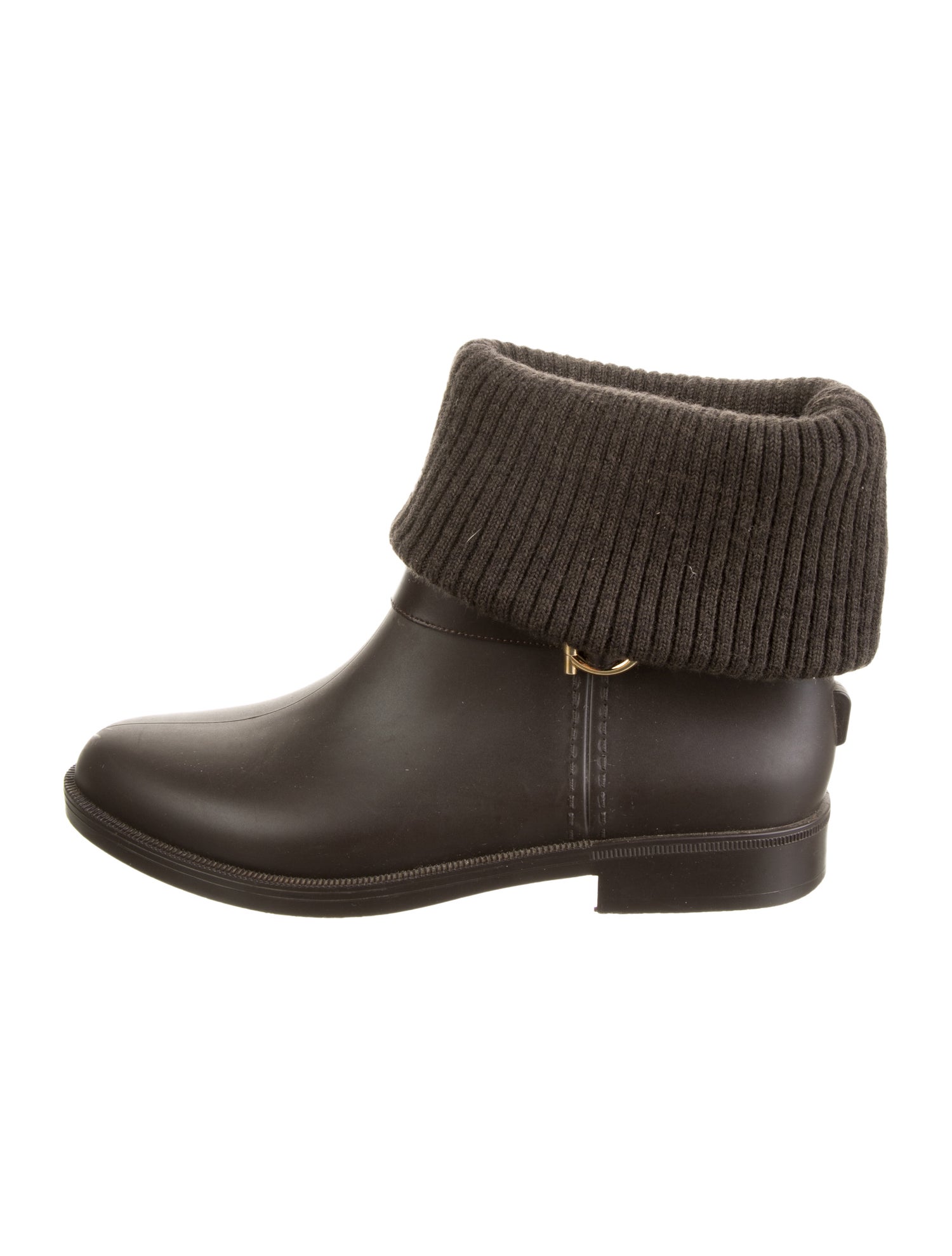 Salvatore Ferragamo Rubber Rain Boots