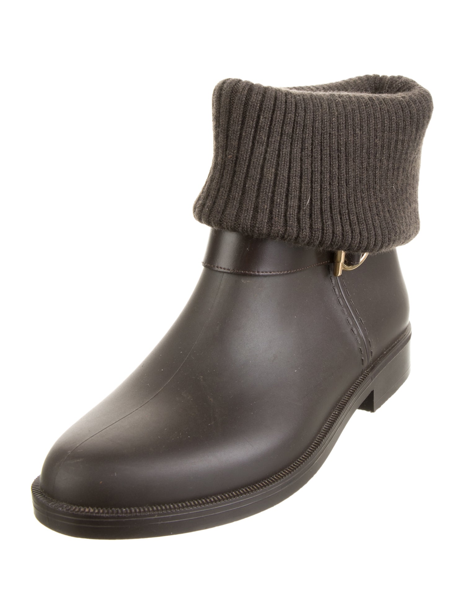 Salvatore Ferragamo Rubber Rain Boots