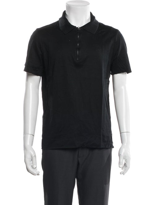 Salvatore Ferragamo Collar Short Sleeve Polo Shirt