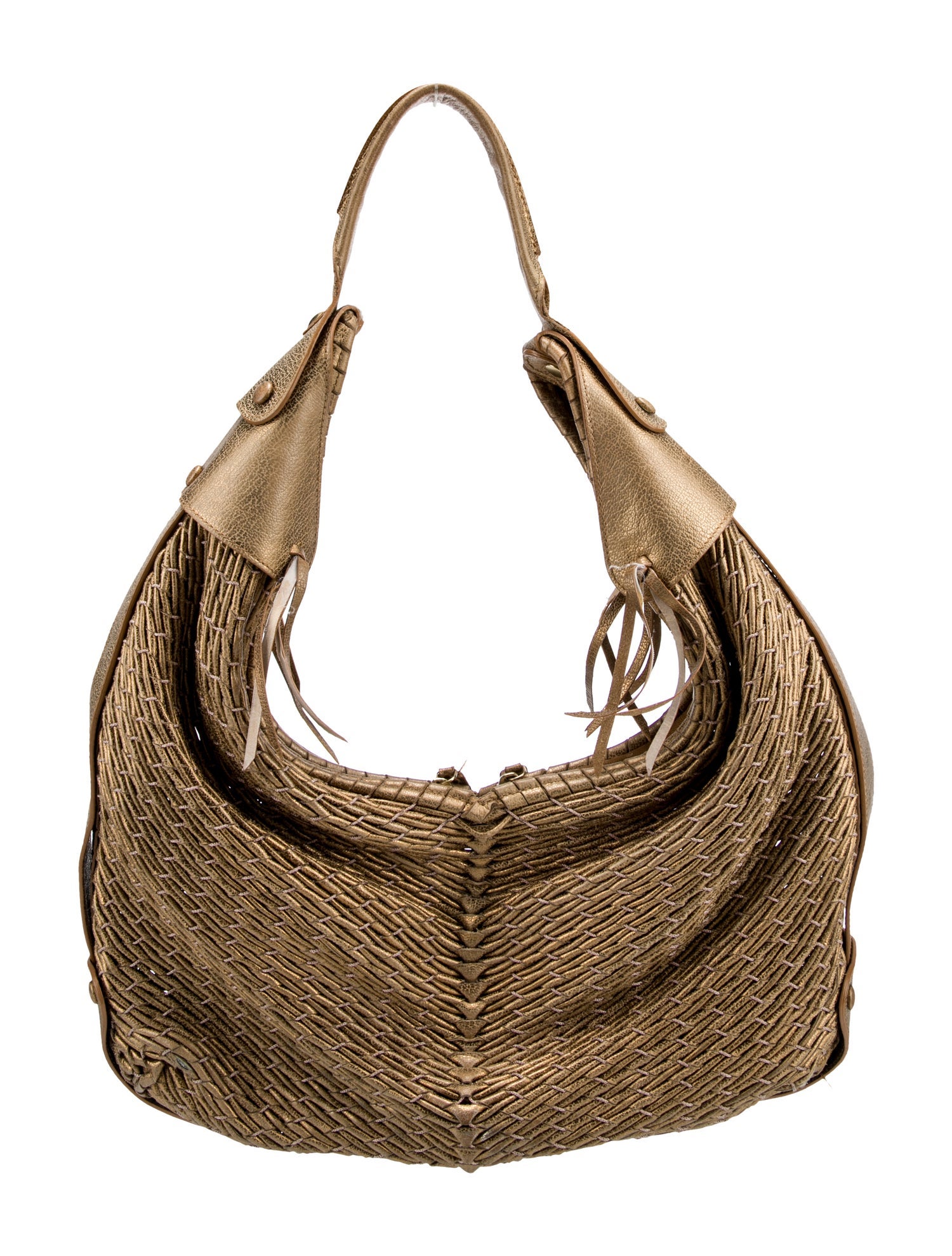 Salvatore Ferragamo Leather Hobo