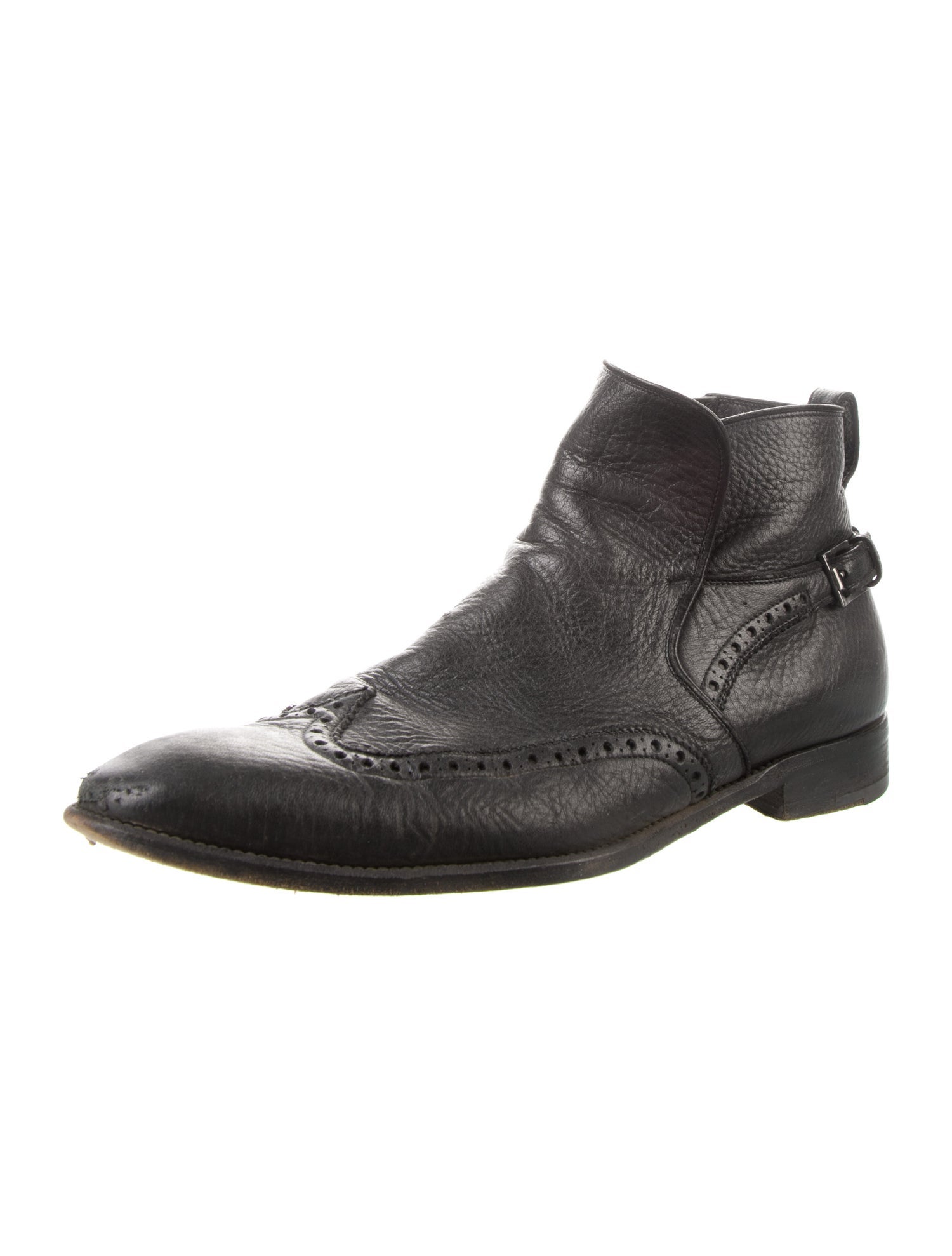 Salvatore Ferragamo Leather Boots