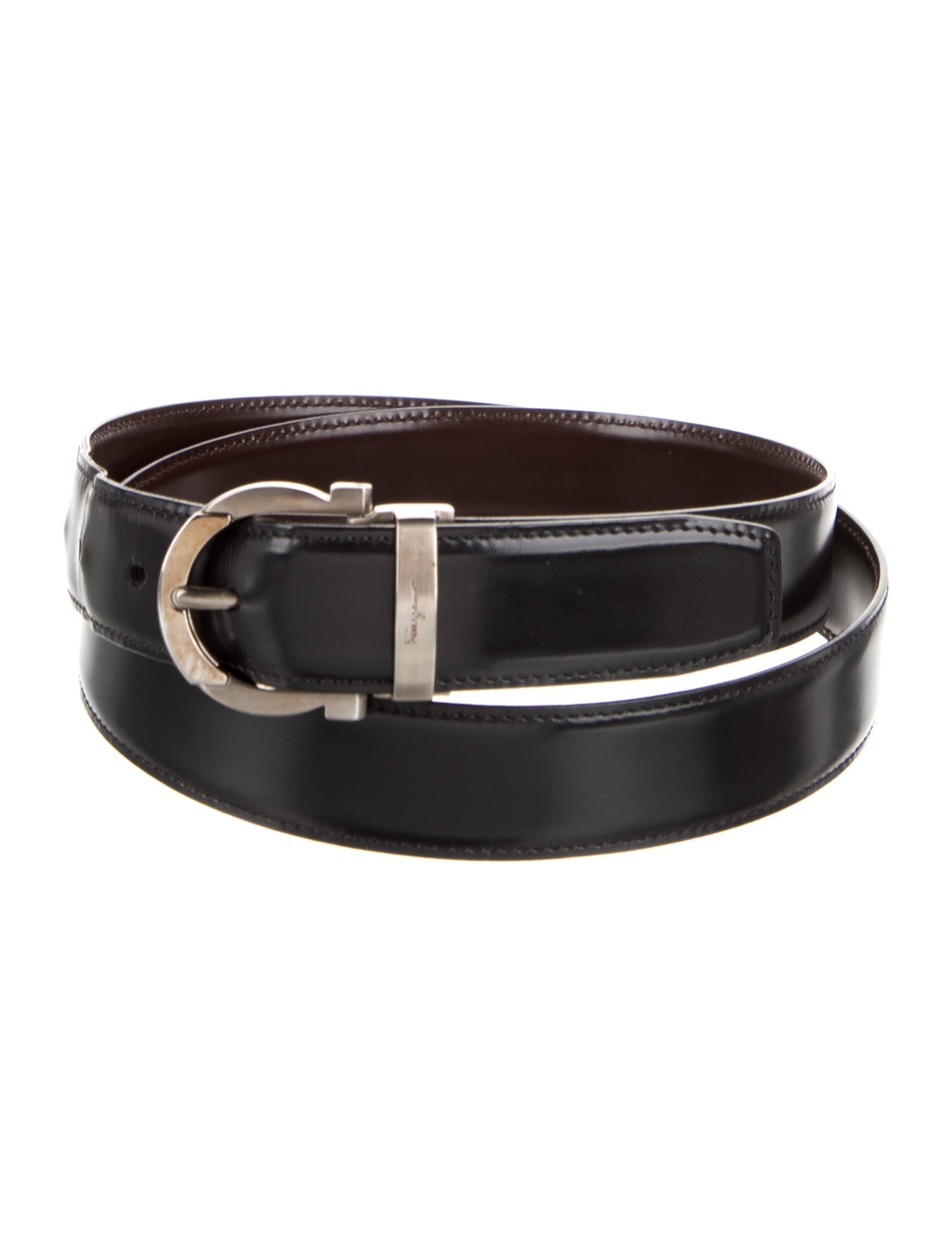 Salvatore Ferragamo Leather Buckle