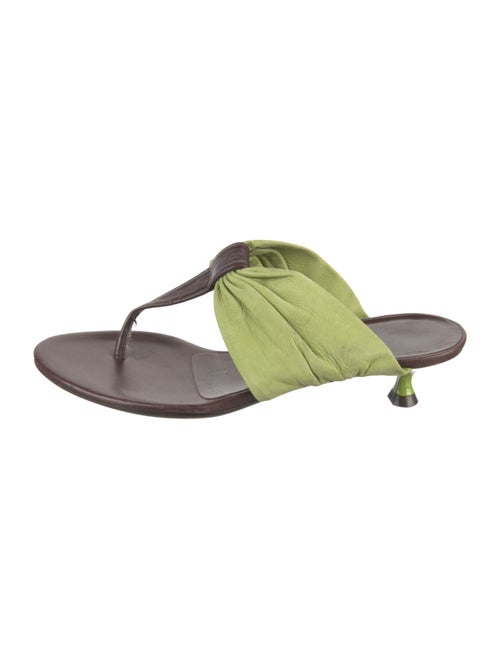 Salvatore Ferragamo Suede Slides