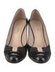 Salvatore Ferragamo Vara Bow Accent Patent Leather Pumps