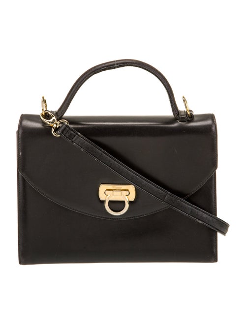 Salvatore Ferragamo Leather Top Handle Bag