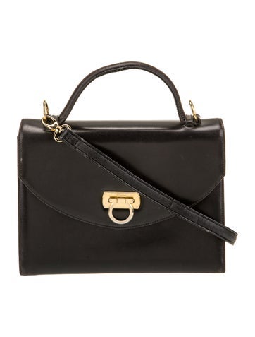 Salvatore Ferragamo Handle Bags Leather Top Bag