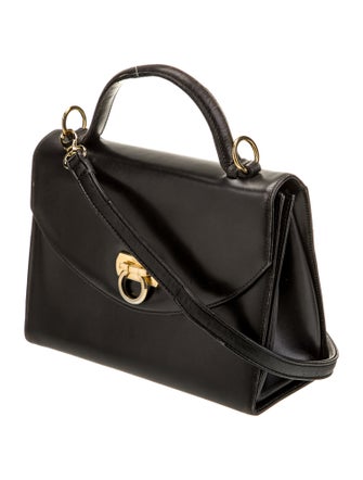Salvatore Ferragamo Leather Top Handle Bag