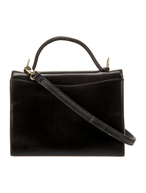 Salvatore Ferragamo Leather Top Handle Bag