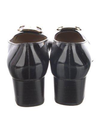 Salvatore Ferragamo Vara Bow Accent Patent Leather Pumps