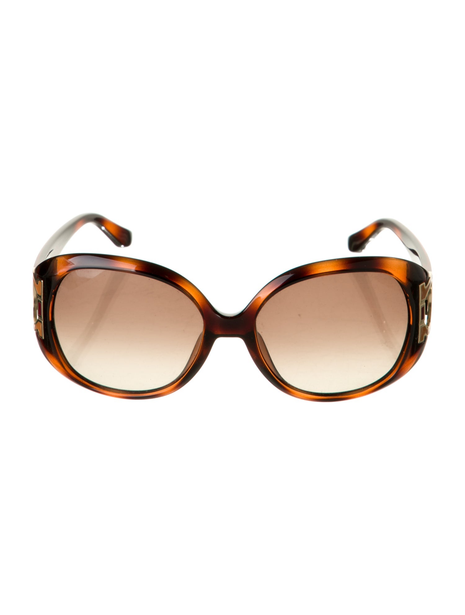 Salvatore Ferragamo Gancini Logo Oversize Sunglasses