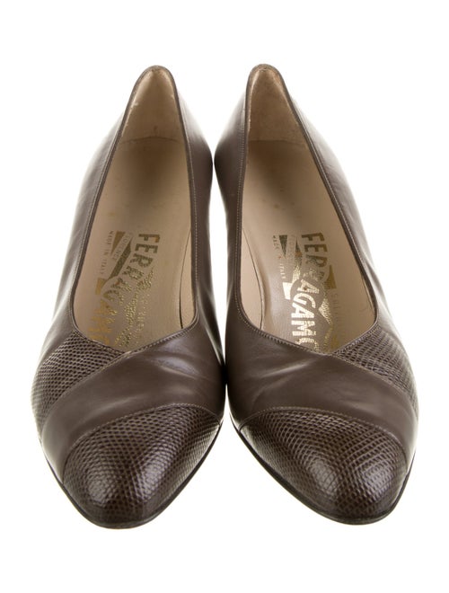 Salvatore Ferragamo Leather Pumps