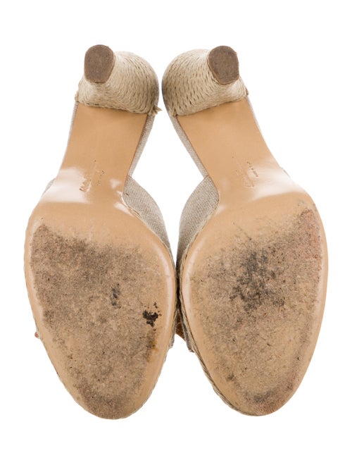 Salvatore Ferragamo Canvas Espadrilles