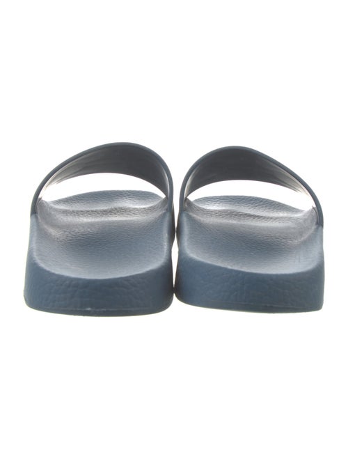 Salvatore Ferragamo Gancini Logo Rubber Slides
