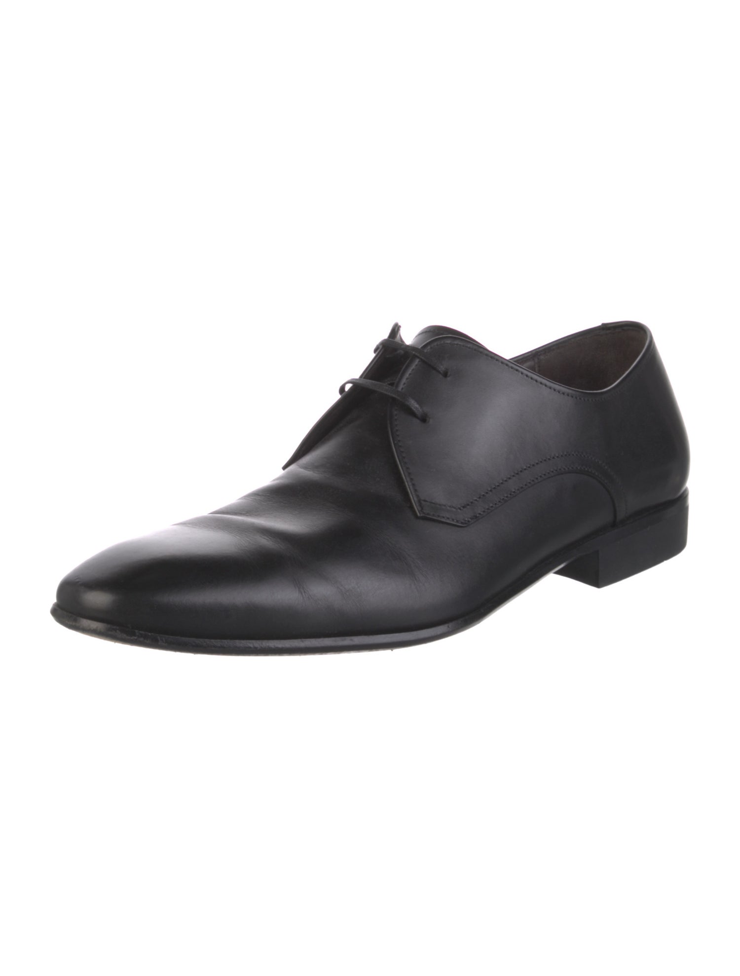 Salvatore Ferragamo Leather Derby Shoes