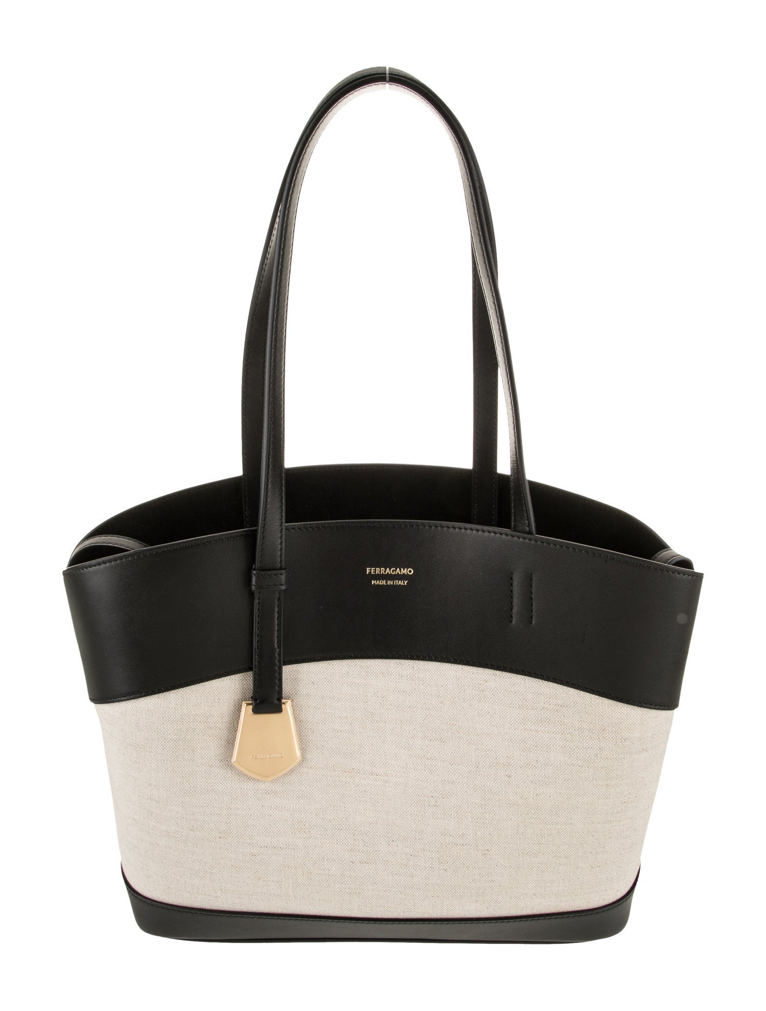 Salvatore Ferragamo Canvas Tote