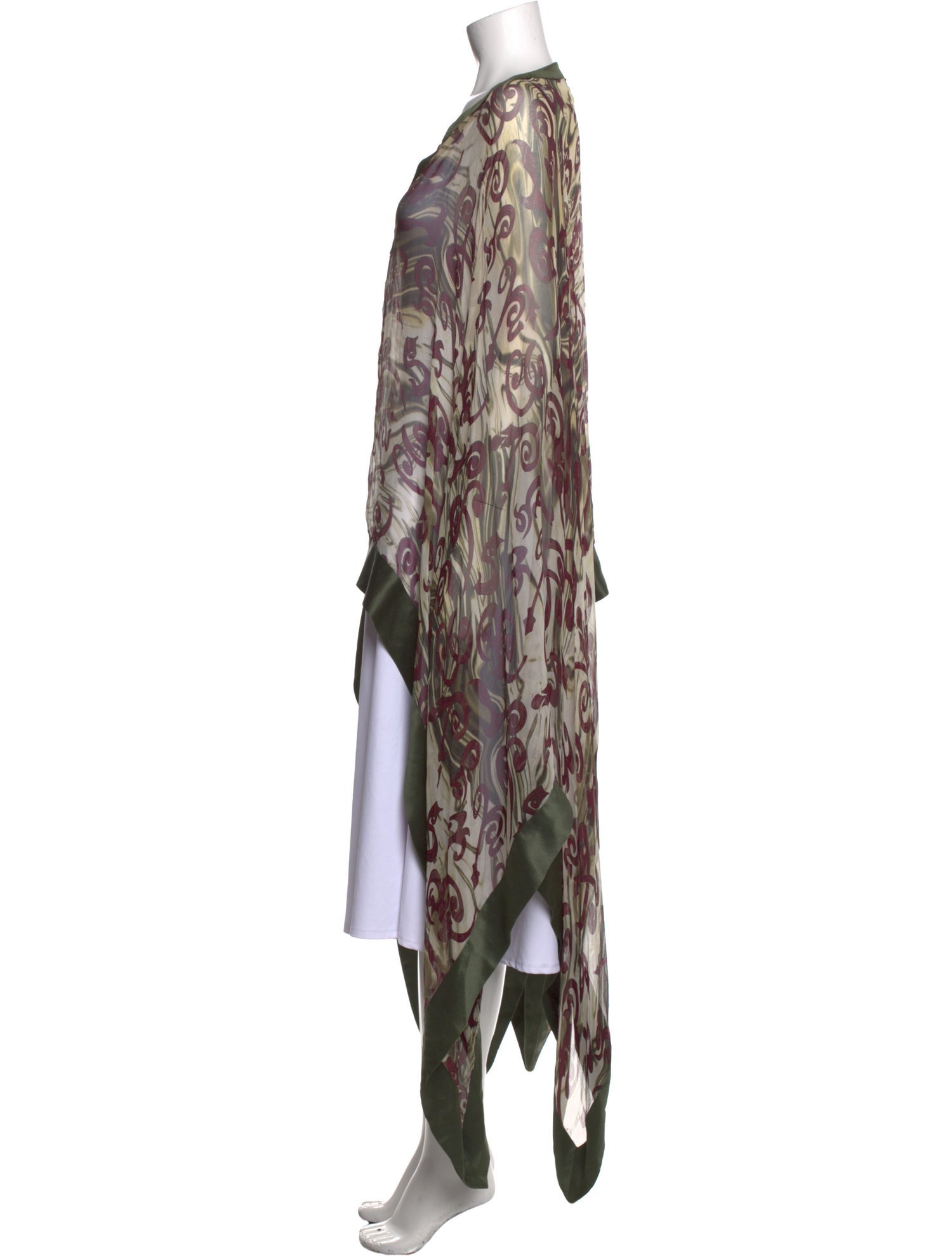 Salvatore Ferragamo Silk Printed Sweater