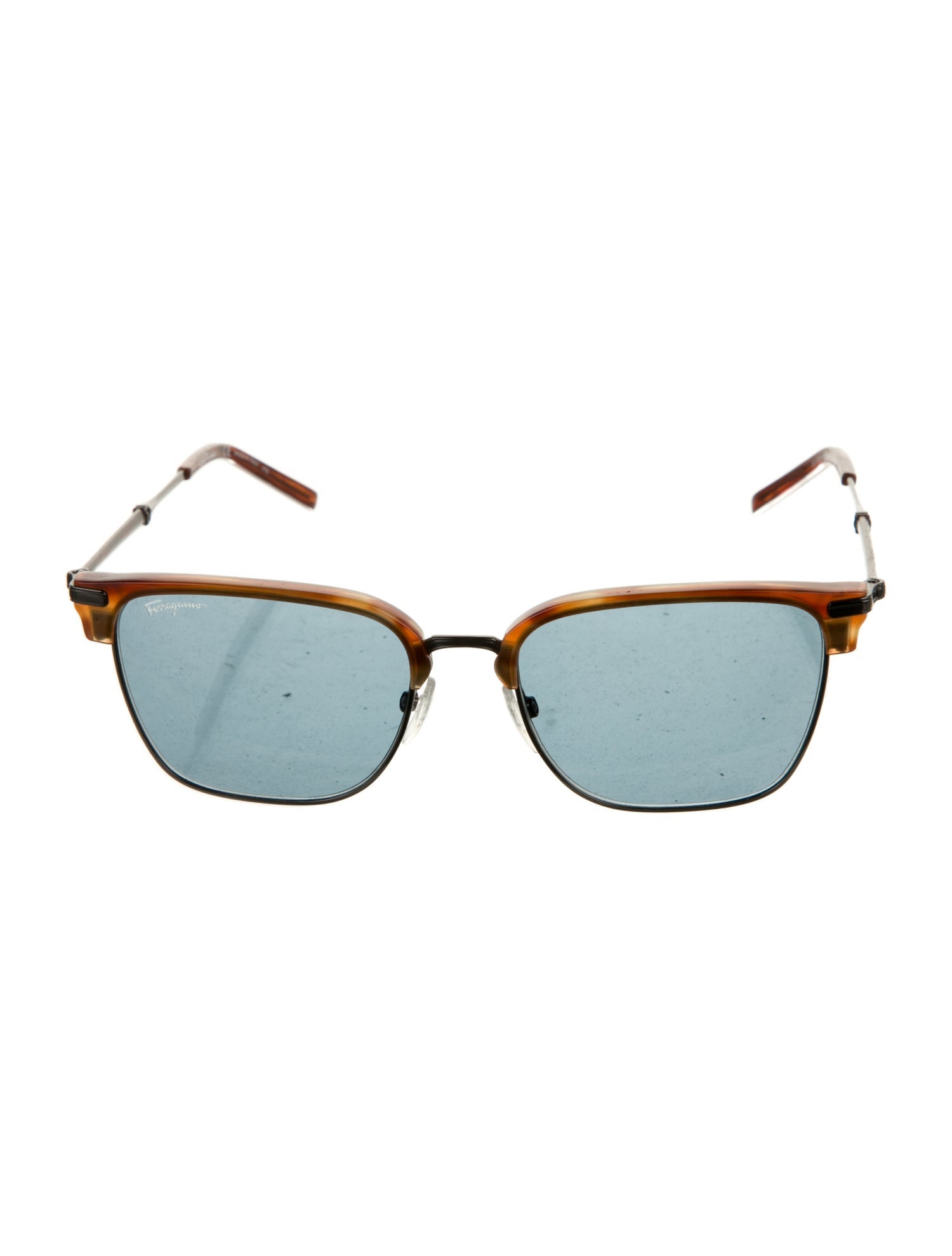Salvatore Ferragamo Wayfarer Tinted Sunglasses