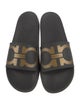 Salvatore Ferragamo Rubber Graphic Print Slides
