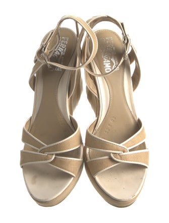 Salvatore Ferragamo Canvas Espadrilles