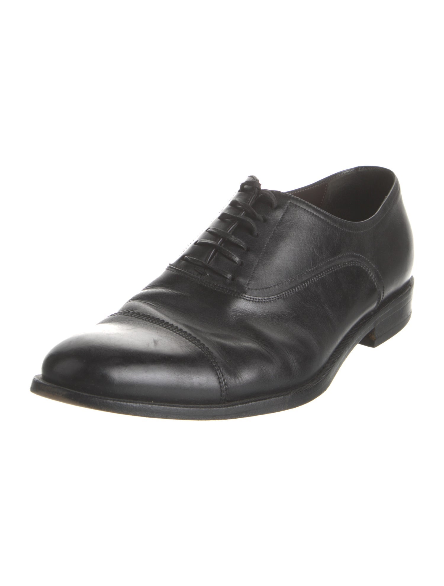 Salvatore Ferragamo Leather Oxfords
