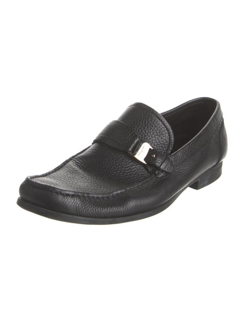 Salvatore Ferragamo Leather Monk Straps