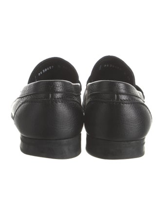 Salvatore Ferragamo Leather Monk Straps