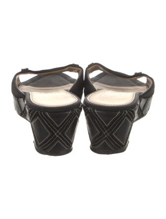 Salvatore Ferragamo Suede Slides