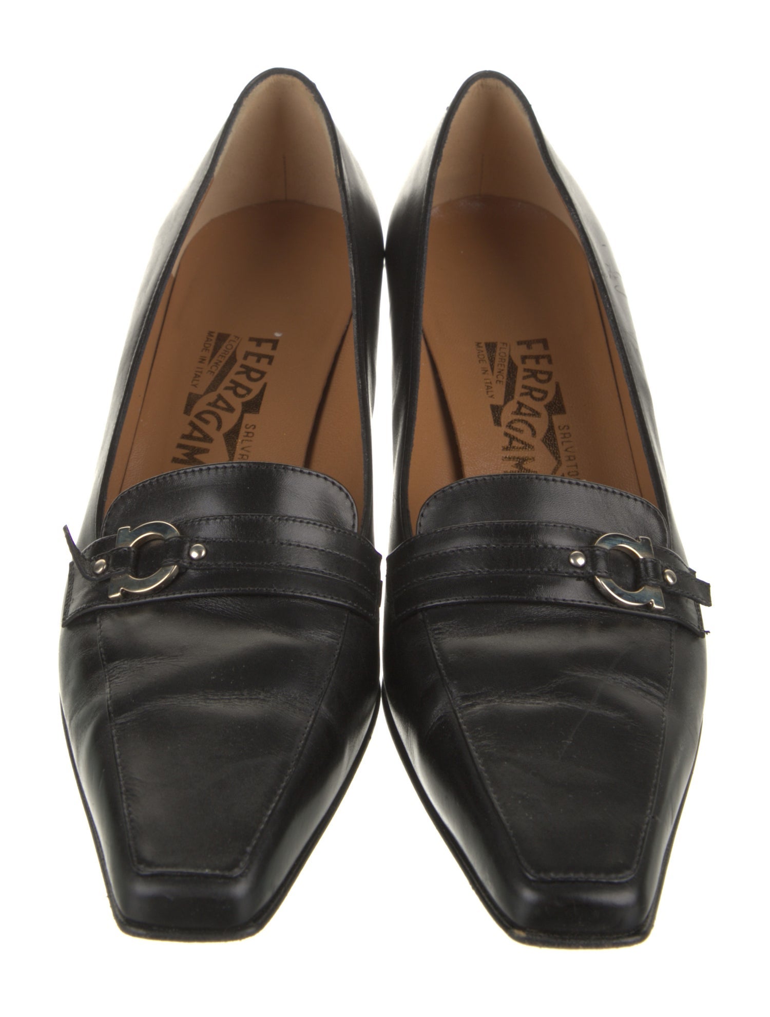 Salvatore Ferragamo Leather Pumps