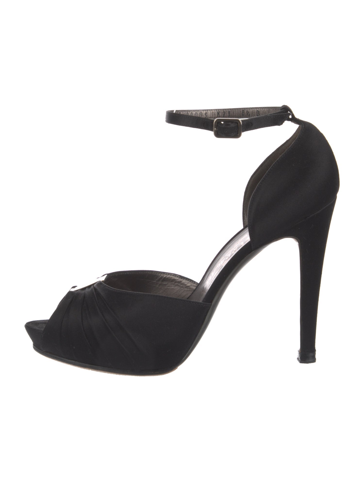 Salvatore Ferragamo Satin D'Orsay Pumps