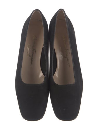 Salvatore Ferragamo Suede Flats