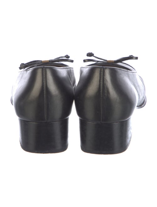 Salvatore Ferragamo Gancini Logo Leather Ballet Flats