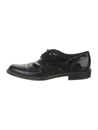 Salvatore Ferragamo Patent Leather Derby Shoes