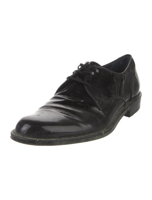 Salvatore Ferragamo Patent Leather Derby Shoes