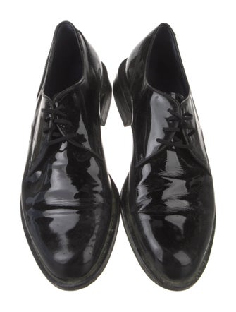 Salvatore Ferragamo Patent Leather Derby Shoes