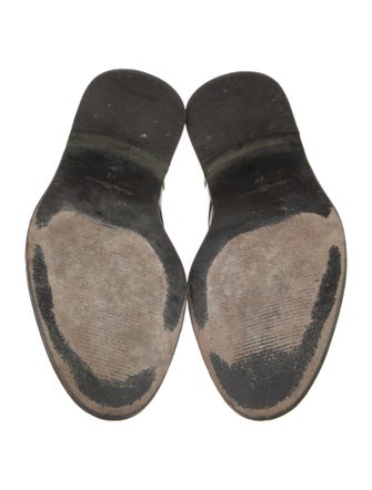 Salvatore Ferragamo Patent Leather Derby Shoes