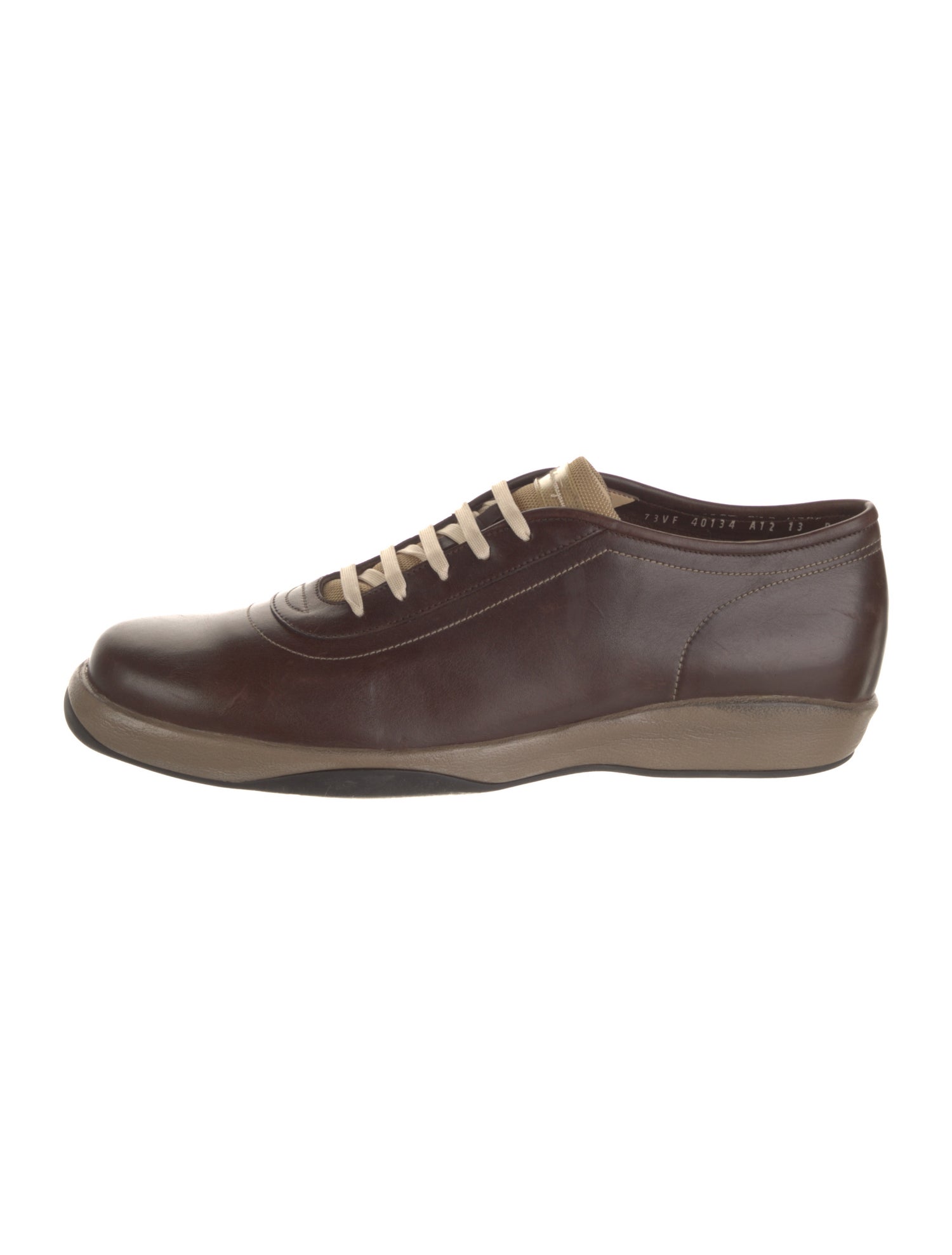 Salvatore Ferragamo Leather Sneakers