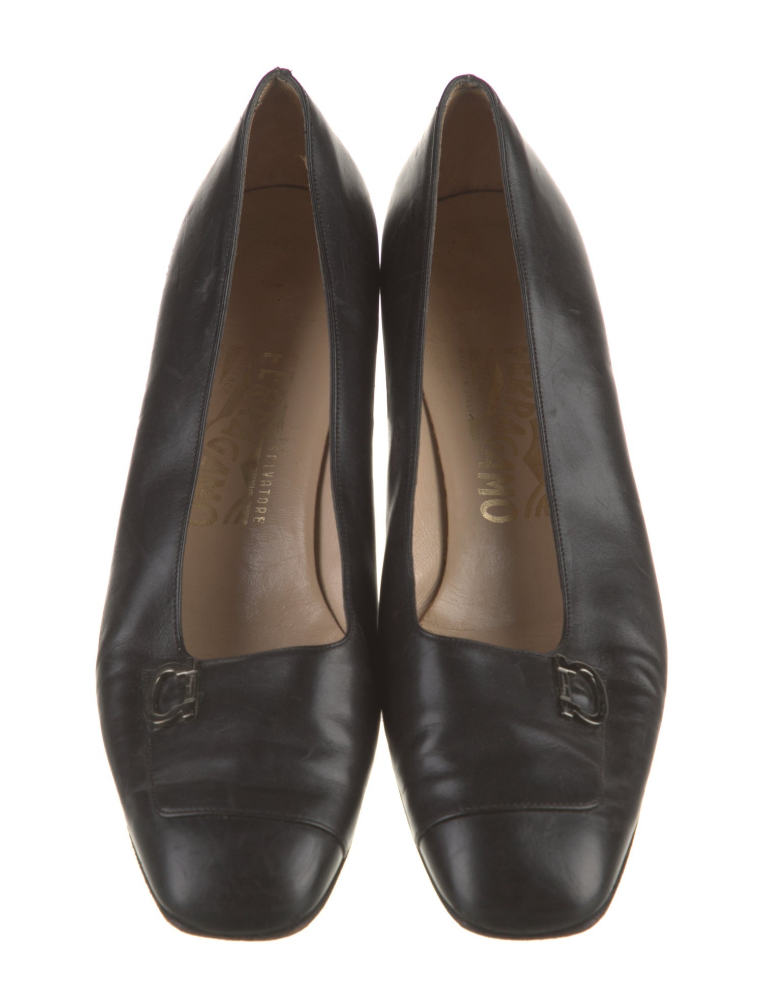 Salvatore Ferragamo Leather Pumps