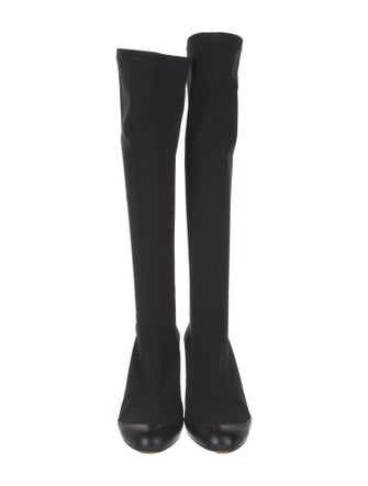 Salvatore Ferragamo Nylon Sock Boots