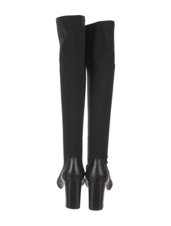 Salvatore Ferragamo Nylon Sock Boots