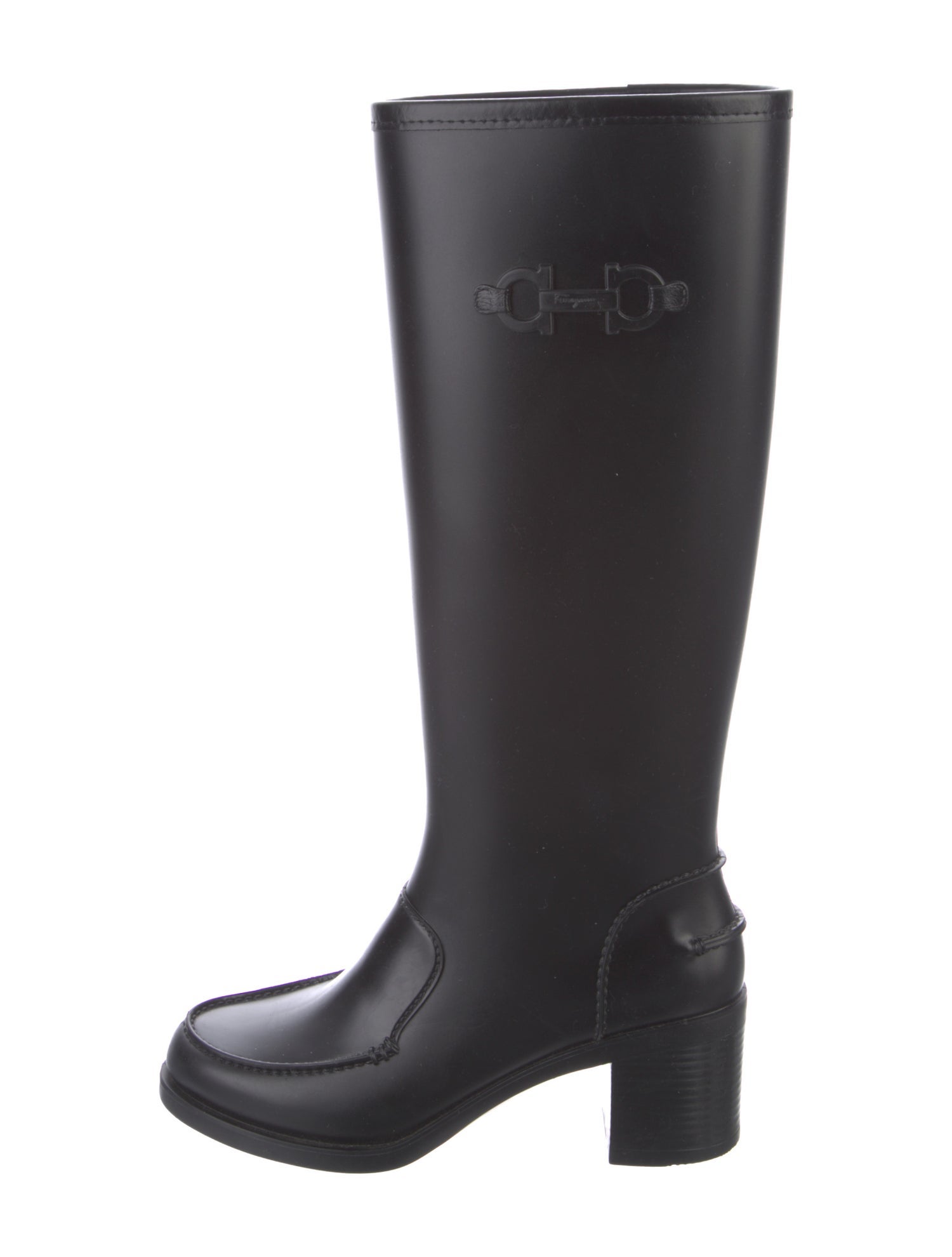 Salvatore Ferragamo Rubber Rain Boots