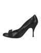 Salvatore Ferragamo Vara Bow Accent Patent Leather Pumps