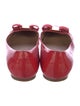 Salvatore Ferragamo Vara Bow Accent Patent Leather Ballet Flats