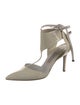 Salvatore Ferragamo Patent Leather T-Strap Pumps