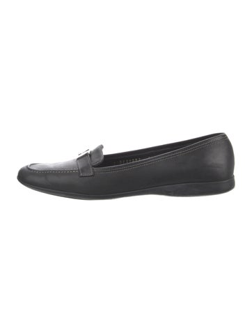 Salvatore Ferragamo Flats Leather Loafers IT 37.5 | 7.5