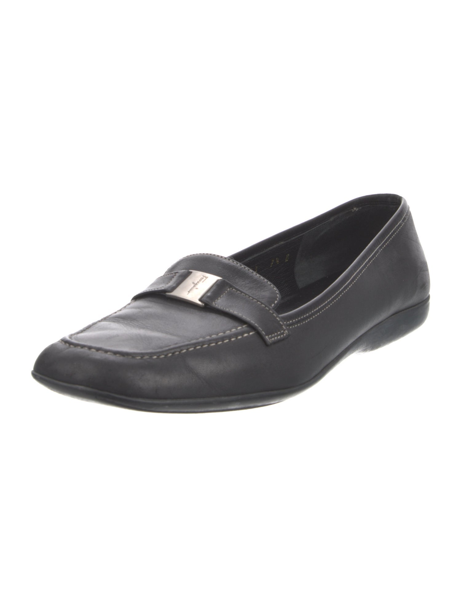 Salvatore Ferragamo Leather Loafers