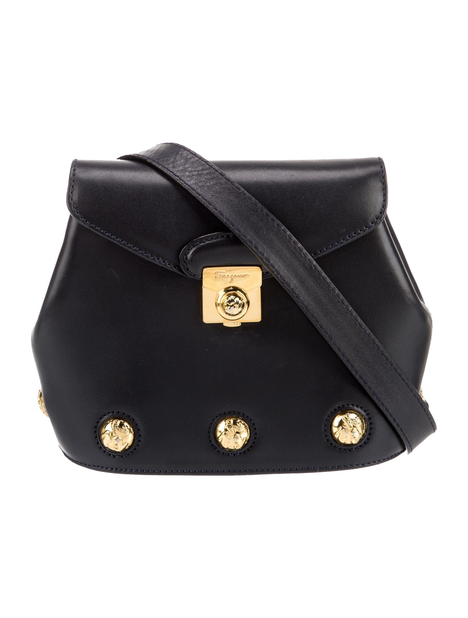 Salvatore Ferragamo Leather Crossbody Bag