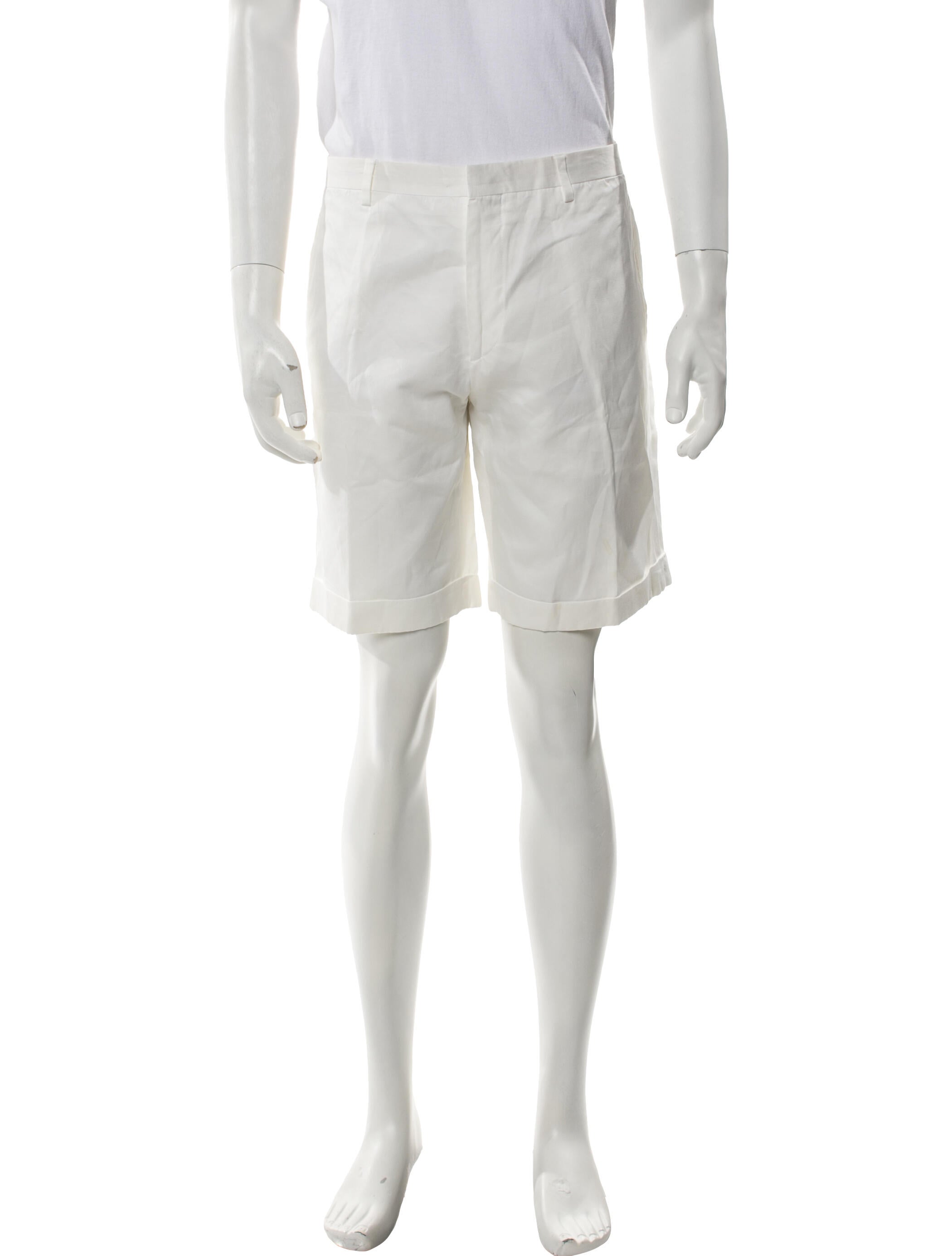 Salvatore Ferragamo Flat Front Shorts