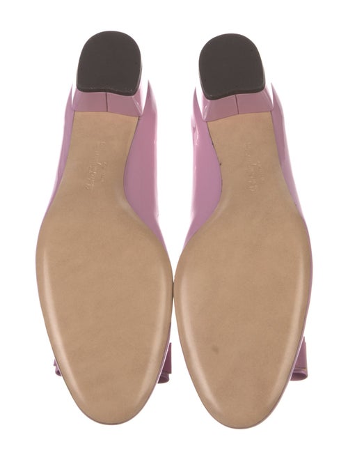 Salvatore Ferragamo Vara Bow Accent Patent Leather Pumps